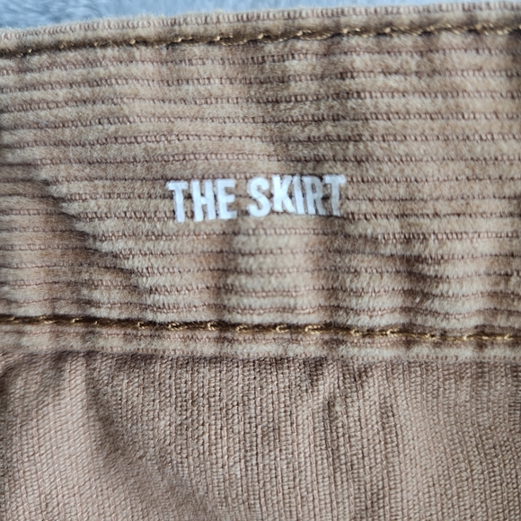 Kensie Jeans Tan Corduroy Mini Skirt - Picture 5 of 8